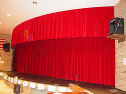 Round Motorized Stage Curtain